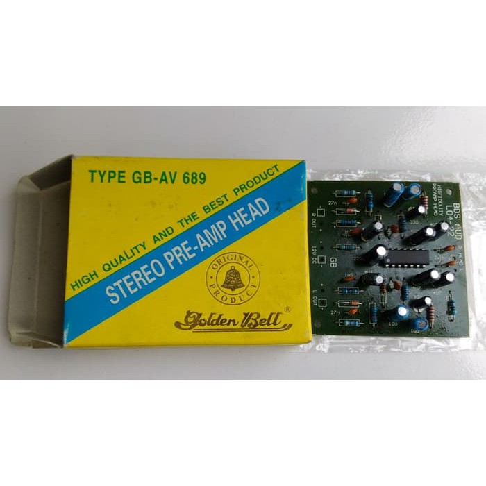 IC LA3220 SANYO untuk preamp Headtape dan Mic Er~1066