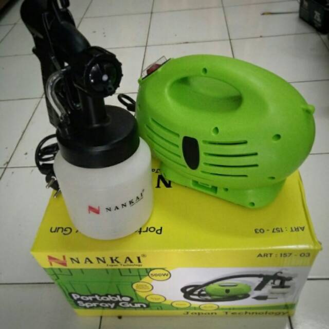 Nankai Portable Spray Gun Atau Mini Compresor Portable Spray Gun Spray Gun Elektrik Alat Semprot Cat Elektrik