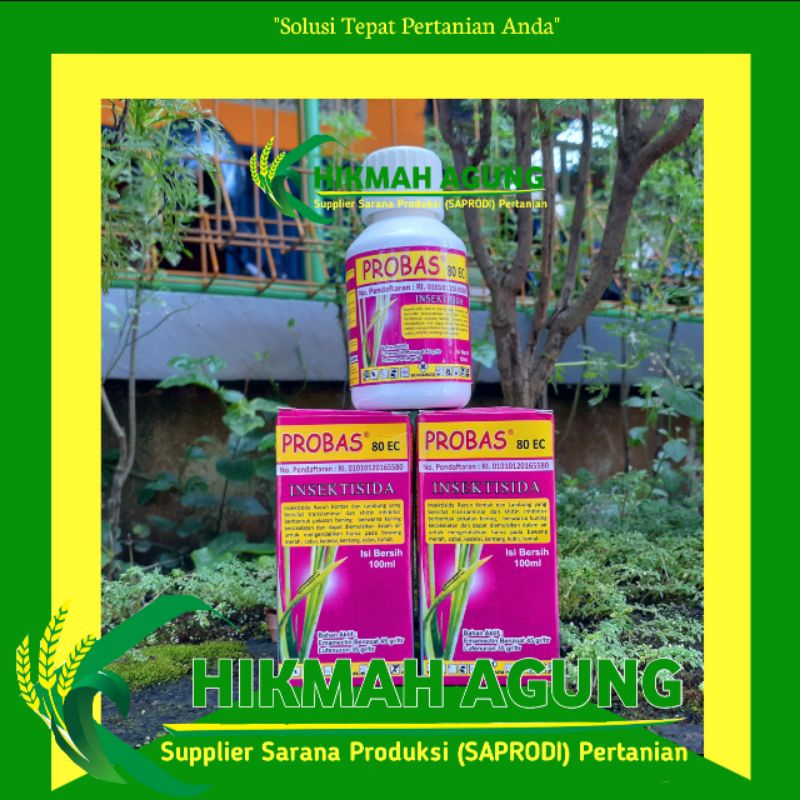 

PROBAS 80EC 100ML / insektisida segala jenis ulat