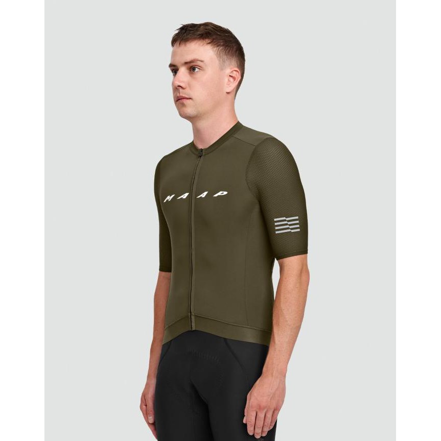 baju sepeda jersey sepeda roadbike wanita pria maap Evade olive - XS,S,M,L,XL