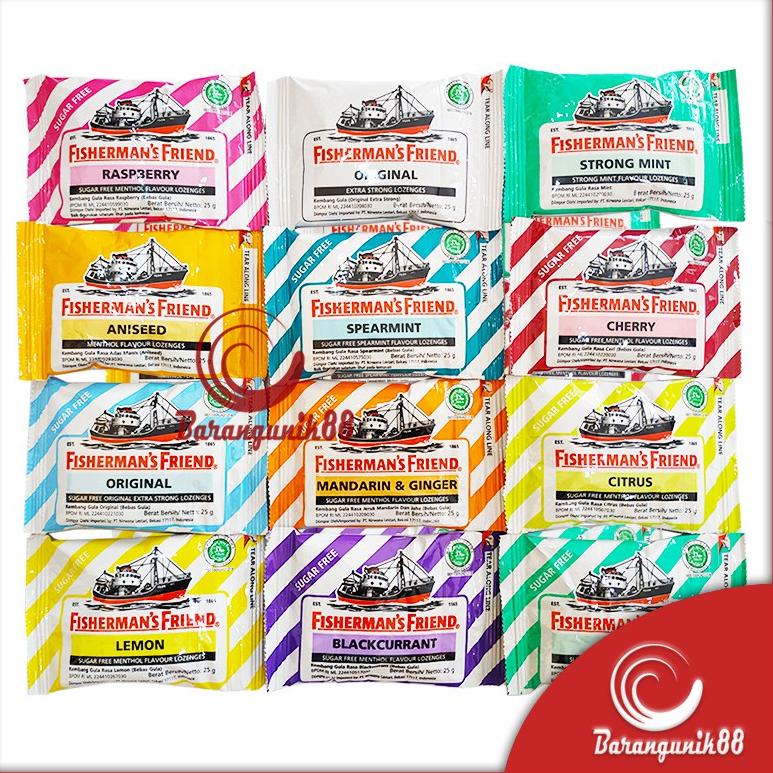 

[KODE PRODUK WTBHA3365] Permen Fisherman's Friend Original 25 gram Aneka Rasa