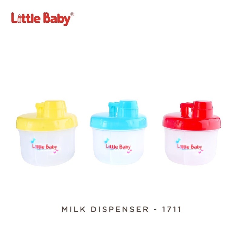 LITTLE BABY Milk Powder Dispenser / Kontainer Tempat Susu Bubuk / Snack / Buah Bulat (1711 )