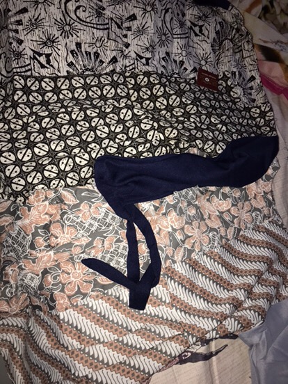 Tey-17 Batik Wanita Asj Sa Hrb026 Kenongo Kemeja Tosca Pendek