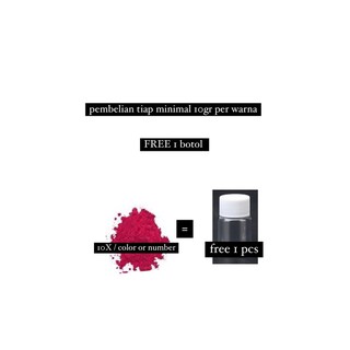 Mica powder colorant color pewarna kosmetik mica pigmen pewarna sabun