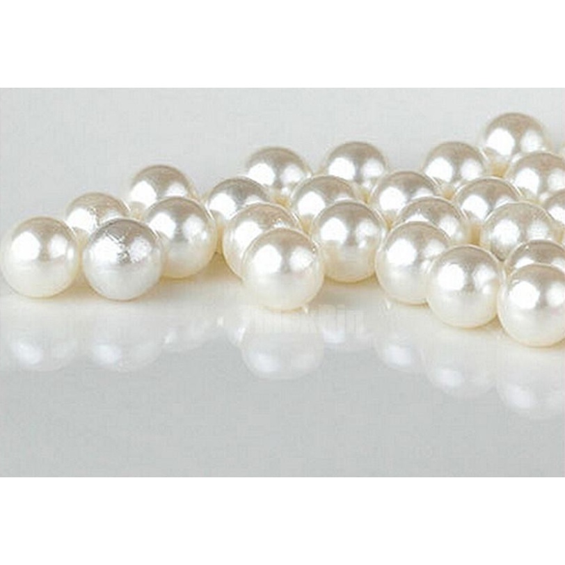 Mutiara Premium 4mm Tanpa Lubang Press Tembak (10gr) Best Quality