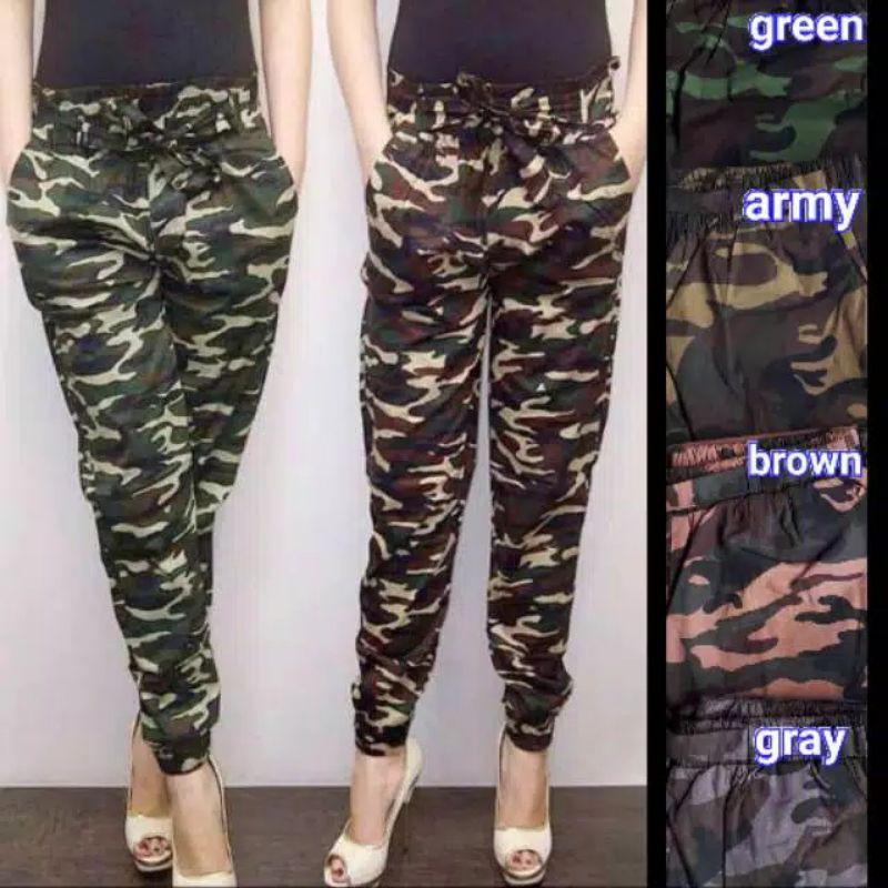 Celana Army Jogger. Celana jogger wanita army. Celana army wanita. Celana army murah