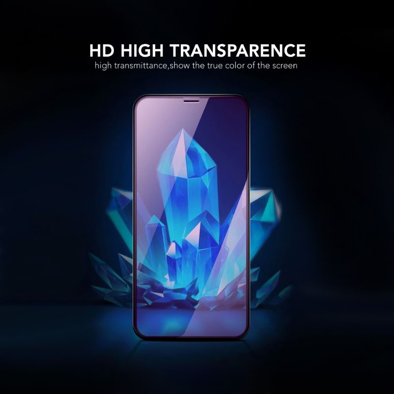 Tempered Glass Anti Blue Light Anti Radiasi Vivo V21 4G V21 5G V20 V20 Se V15 V15 Pro V17 Pro V17 V19 V19 Neo V9 V7 Tempered Glass Anti Radiasi Full Layar