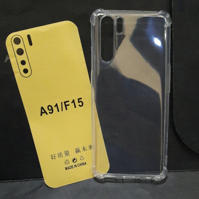 Anti Crack Oppo Reno 3 4F A91 F17 Pro Soft Case Anti Shock Jelly Tahan Benturan