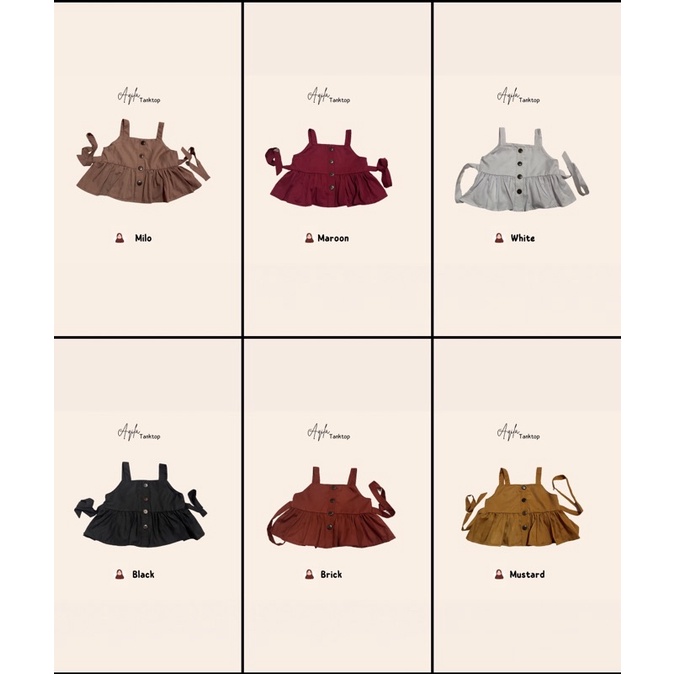 Aqila Tanktop By Shireen Aqila