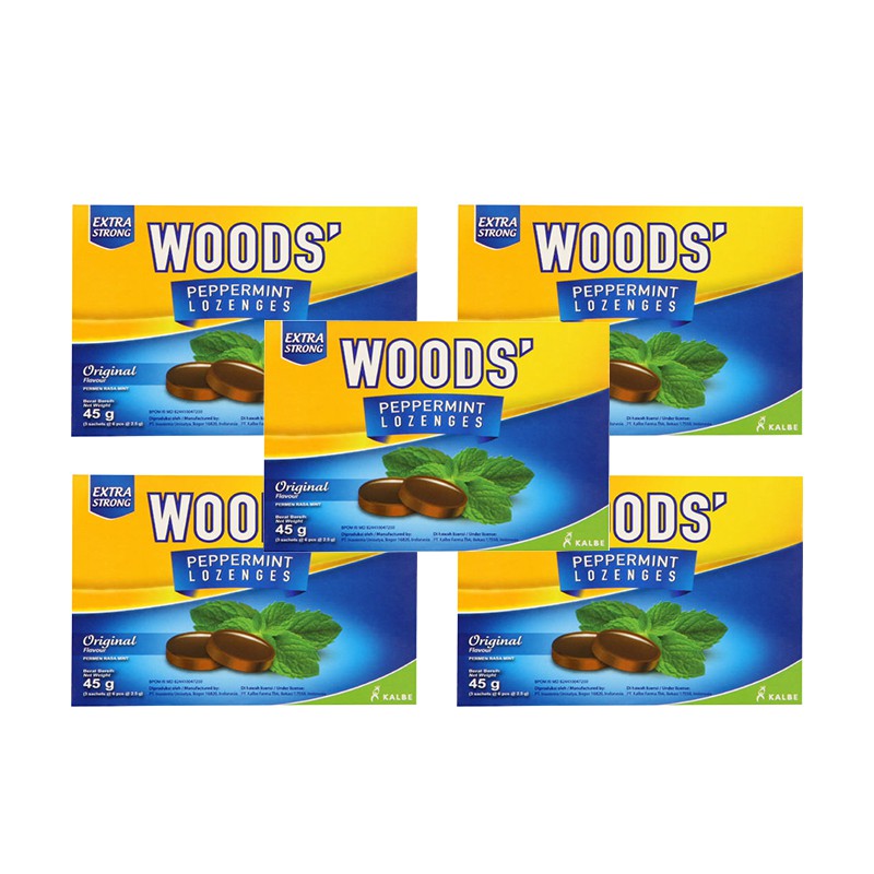 

Woods Lozenges Original - 5 Sachet