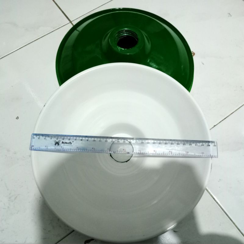 Kap Lampu Gantung / Kap lampu Hijau WD 27