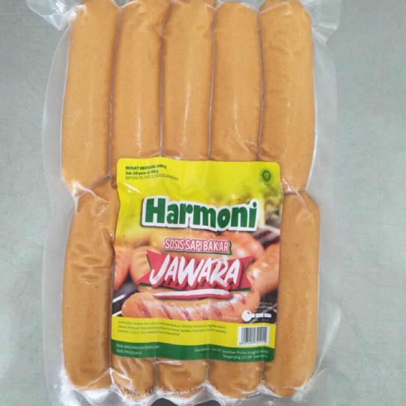 

HARMONI Sosis Sapi Bakar 10 pcs [500g]