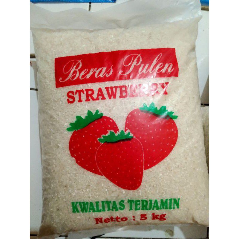 

BERAS PULEN KEMASAN STRAWBERRY / 2,5 kg 5 kg