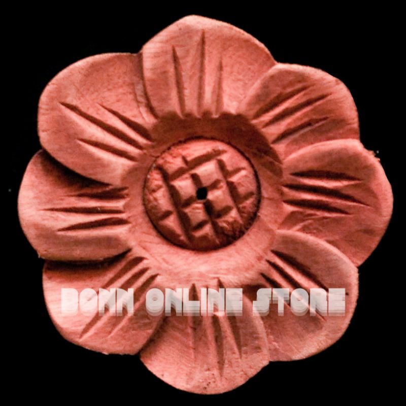 ornamen ukir kayu model bunga - ornamen kayu mahoni - ornamen lemari - hiasan lemari - hiasan pintu