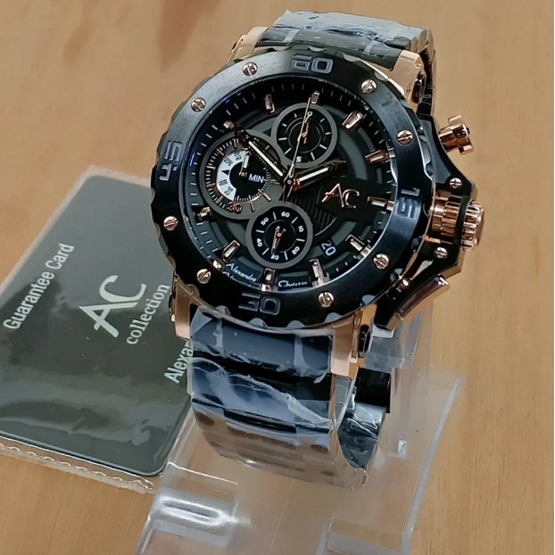 Sale Jam Tangan Alexandre Christie Pria Rantai Jam Ac Terlaris Fj337 Indonesia