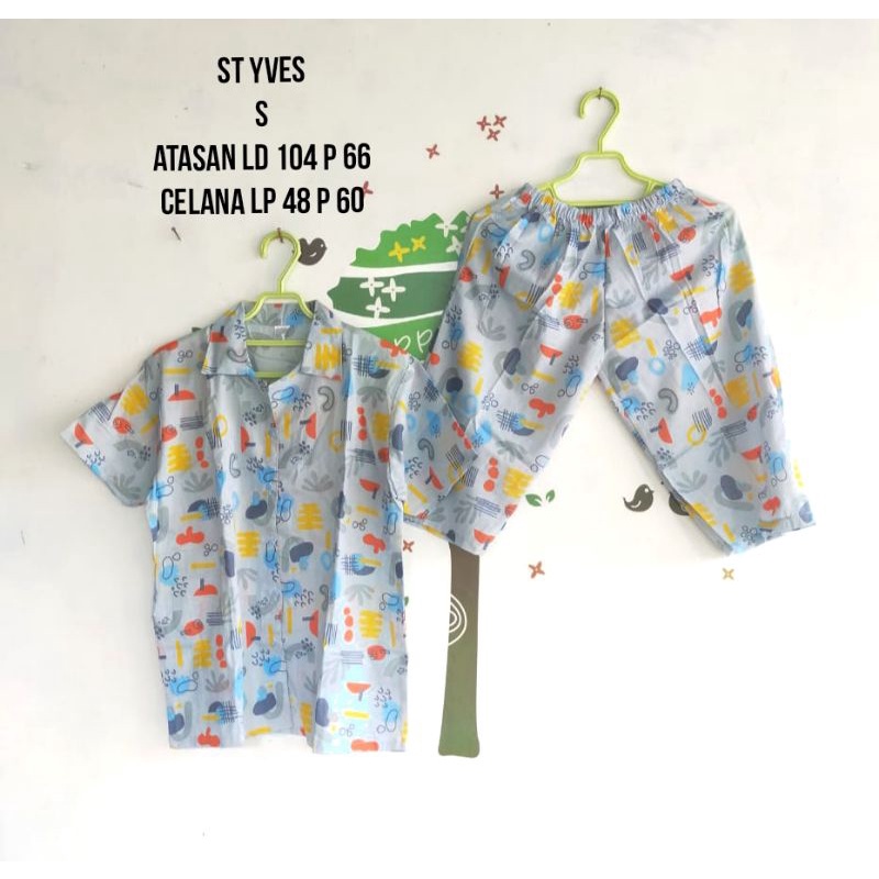 SETELAN PIYAMA ST YVES NEVADA