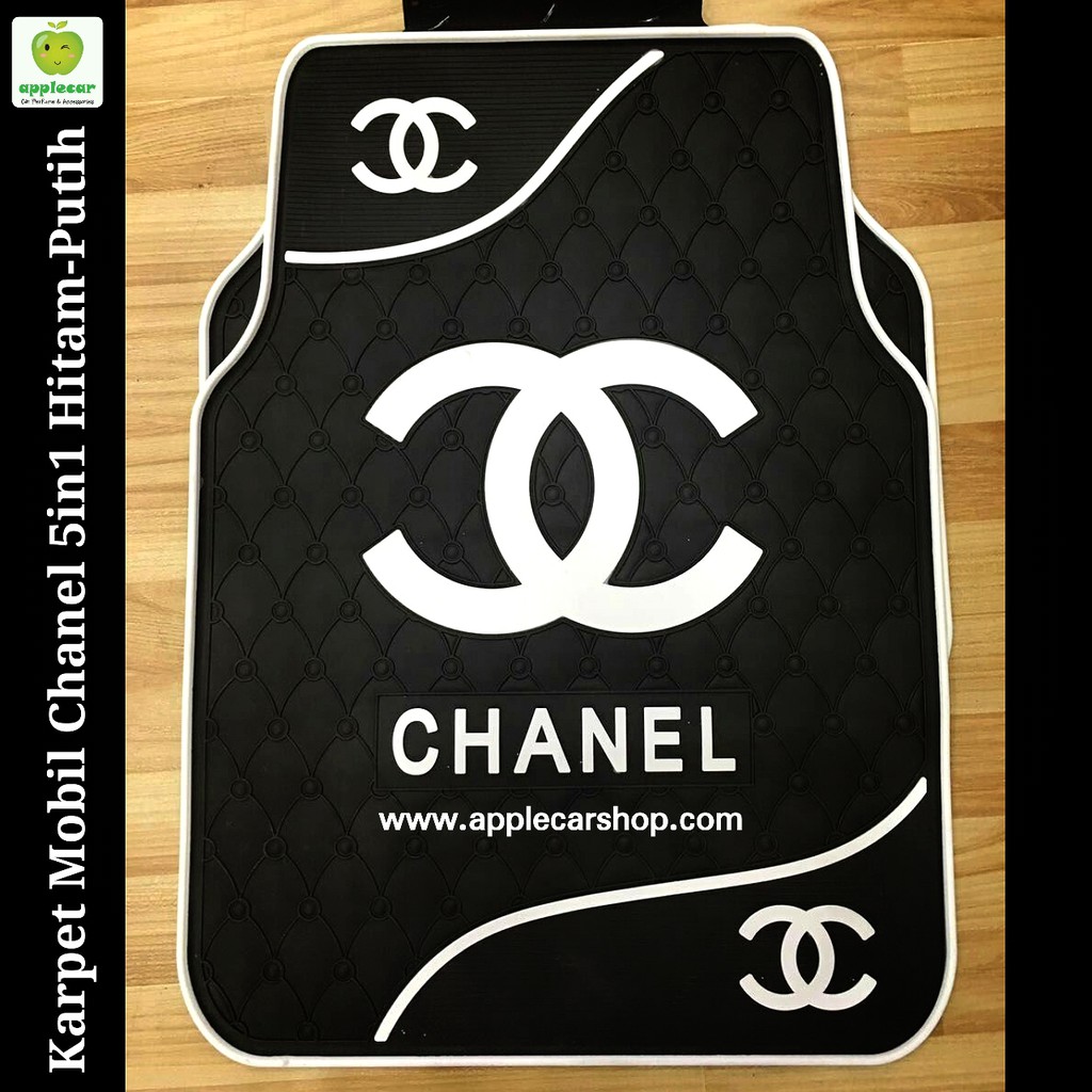 karpet mobil Chanel Hitam 5in1