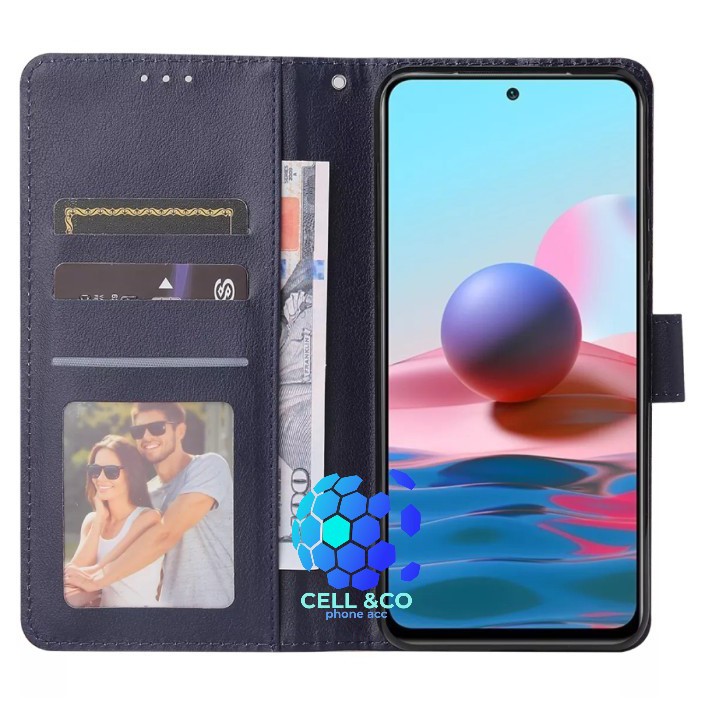 Flip cover XIAOMI REDMI NOTE 10 Flip case buka tutup kesing hp casing flip case leather wallet