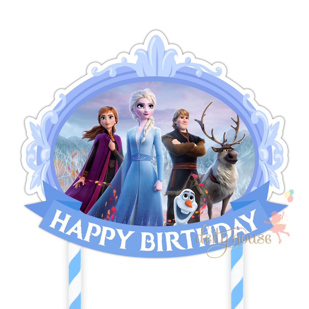 Cake Topper - Frozen