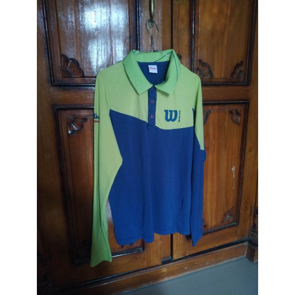 kaos Wilson baju tenis seken original muluss