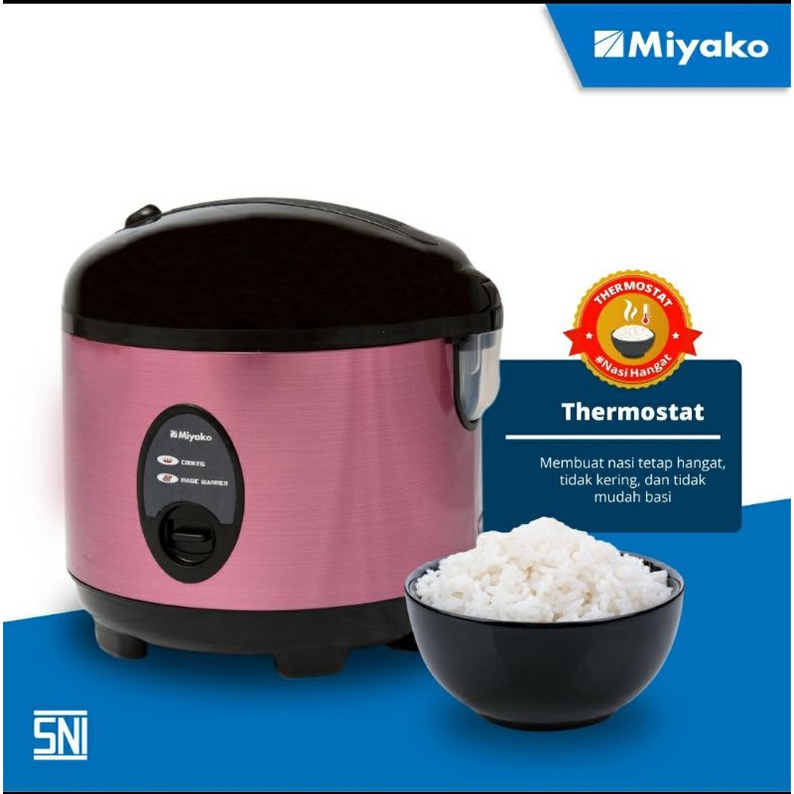 magic com miyako 1.8 liter MCM 508 SBC Rice Cooker 3in1 1,8L 508SBC / MCM508SBC /MCM 508 SBC Ori