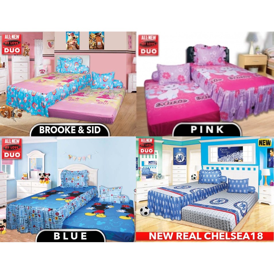 Sprei My Love Single Duo Sorong 120x200 Shopee Indonesia