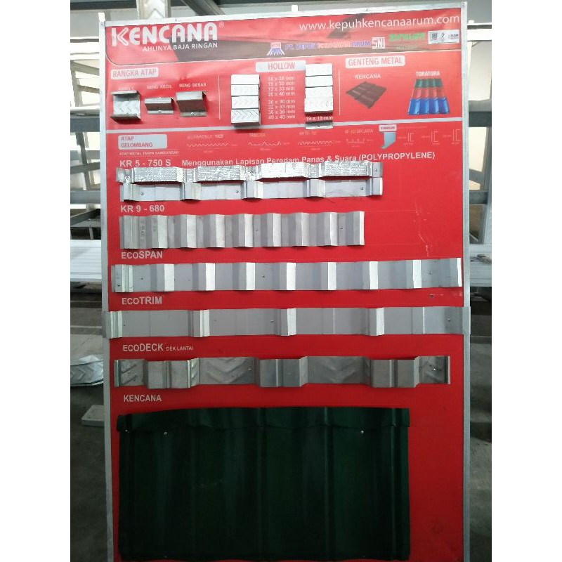 SPANDEK GALVALUM KENCANA