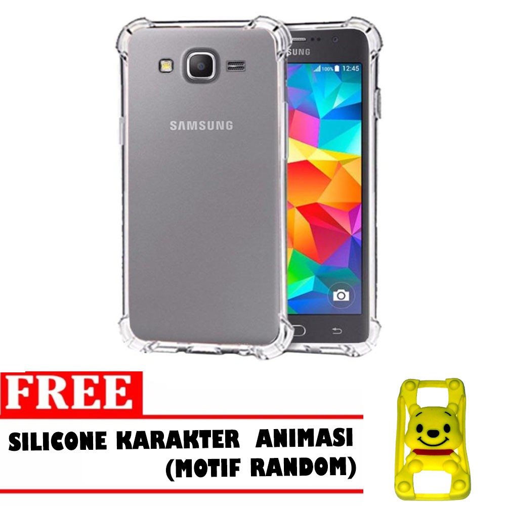 Anti Crack Samsung Galaxy J5 2016 J510 Softcase AntiCrack Case Casing + FREE Silicone Animasi