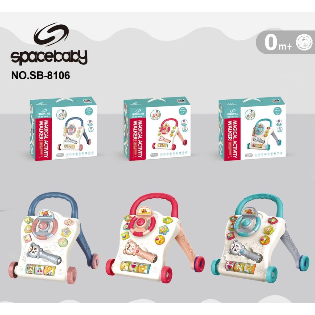 Mainan Activity Walker Spacebaby SB 8106