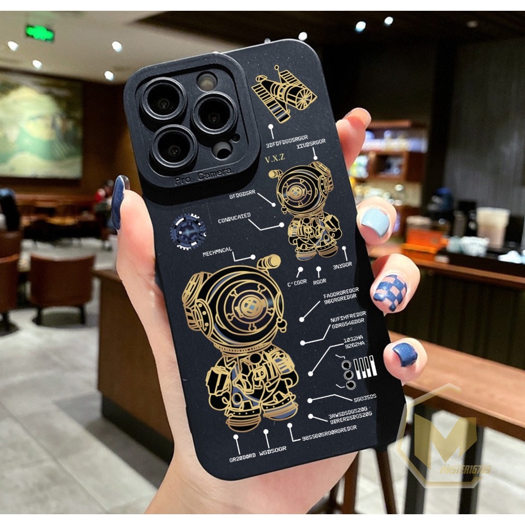 SS110 SOFTCASE MOTIF ROBOT IPHONE 6 6S 6+ 7 8 7+ 8+ X XS MAX XR 11 12 13 PRO MAX MA3518