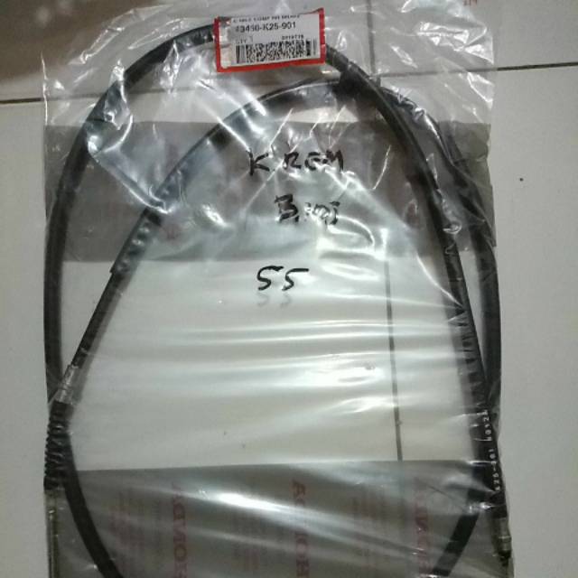 Kabel Rem Cable Comp RR Brake Honda Beat FI 43450 K25 901