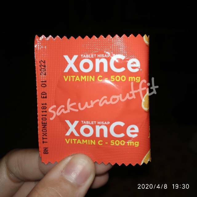 Vitacimin Vicee  Xonce harga  pertablet Vitamin C 500mg 