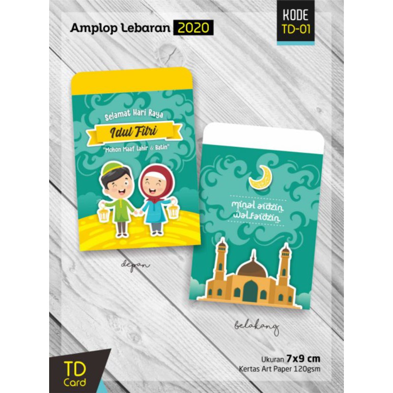 

amplop lebaran unik murah/angpao lebaran