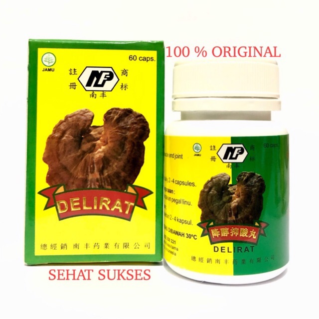 Delirat ~ Obat Asam Urat &amp; Nyeri Sendi