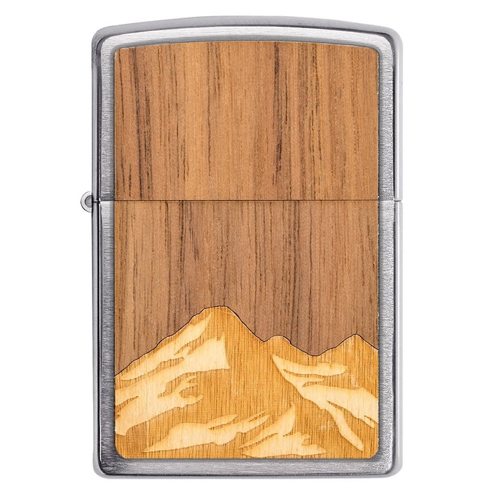 Original Zippo WOODCHUCK USA Mountains 49800 Madein USA