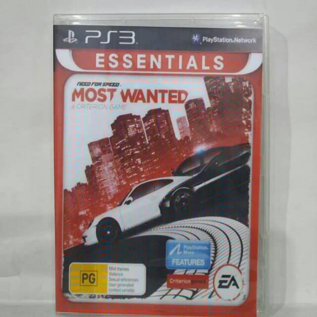 need for speed most wanted usa | kaset game ps3 ps 3 asli original bekas second