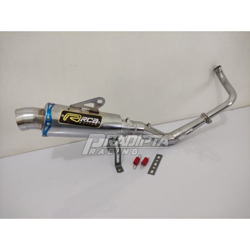 KNALPOT RACING  RCB MIO SPORTY MIO M3 Mio J/Z  XEON  SOUL GT Fino  NEX selencer saja