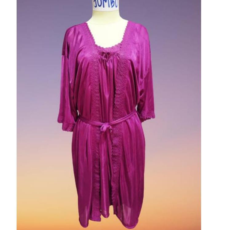 ➹ Piyama Set Kimono Lingerie 2in1 Big Size /Jumbo Ld 120 Cm Import Realpict ☜