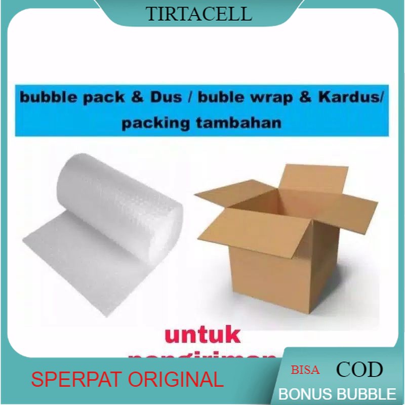 

PACKING TAMBAHAN DUS + EXTRA BUBBLE WRAP