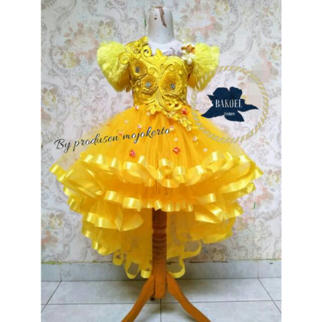 NON COD BAJU PESTA ANAK PEREMPUAN MEWAH MEGAR/BAJU FASHION SHOW ANAK/BAJU MAYORET ANAK/BAJU PESTA AN