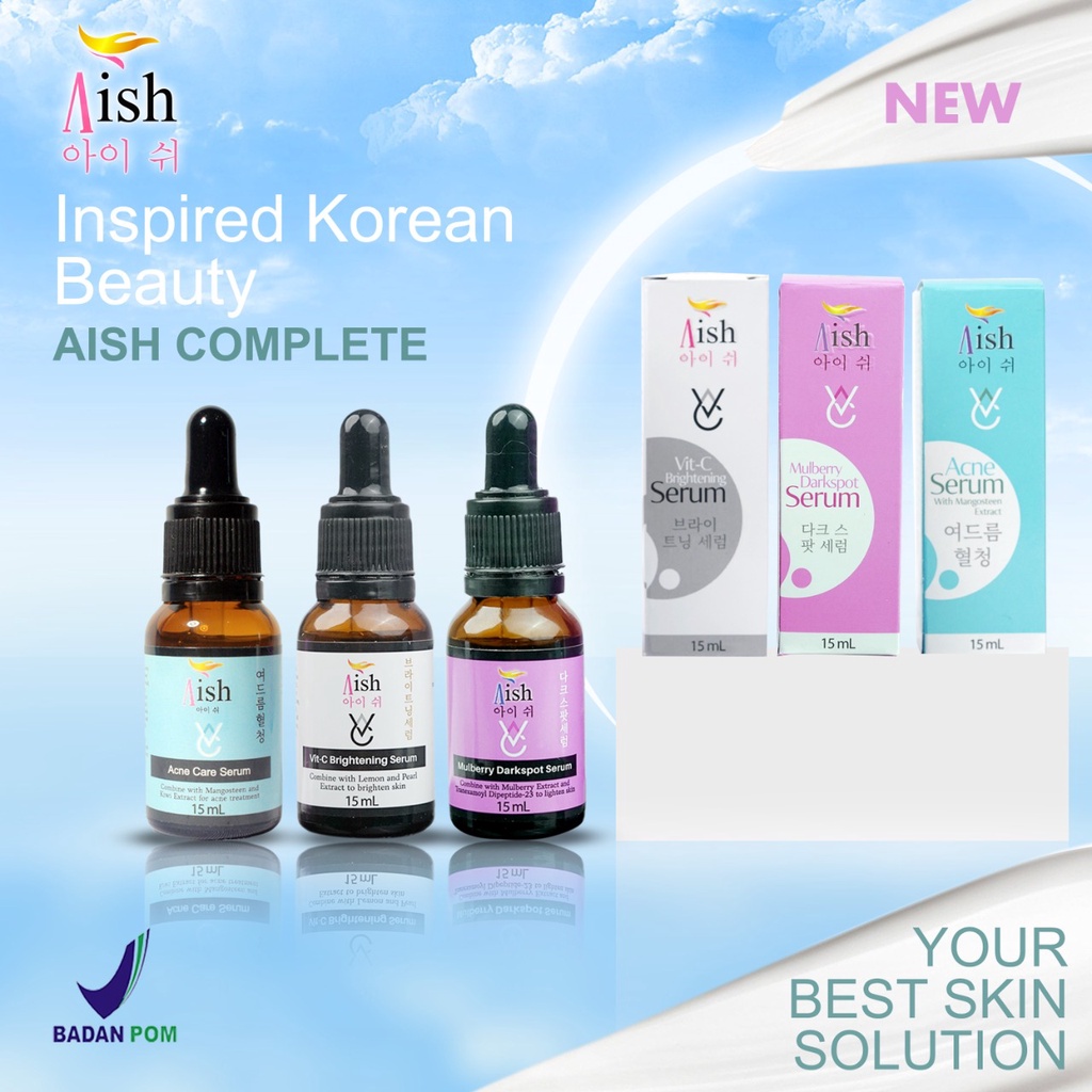 Aish Korean Beauty Serum beli 3 varian lebih hemat