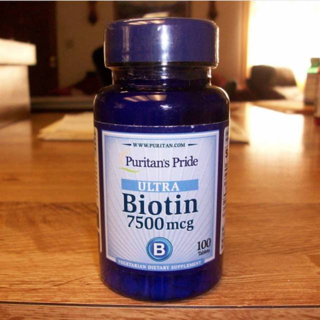 Biotin 7500mcg, 50caps
