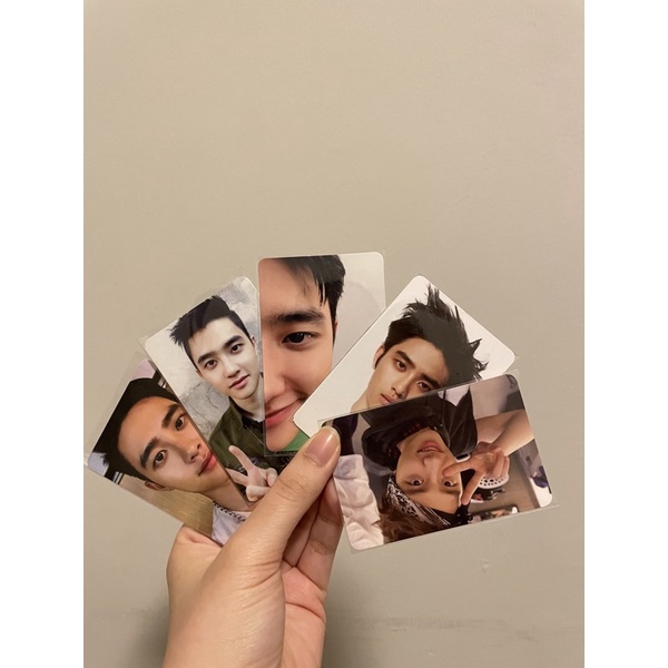 kyungsoo set muka pc (love ver) overdose growl lotto andante