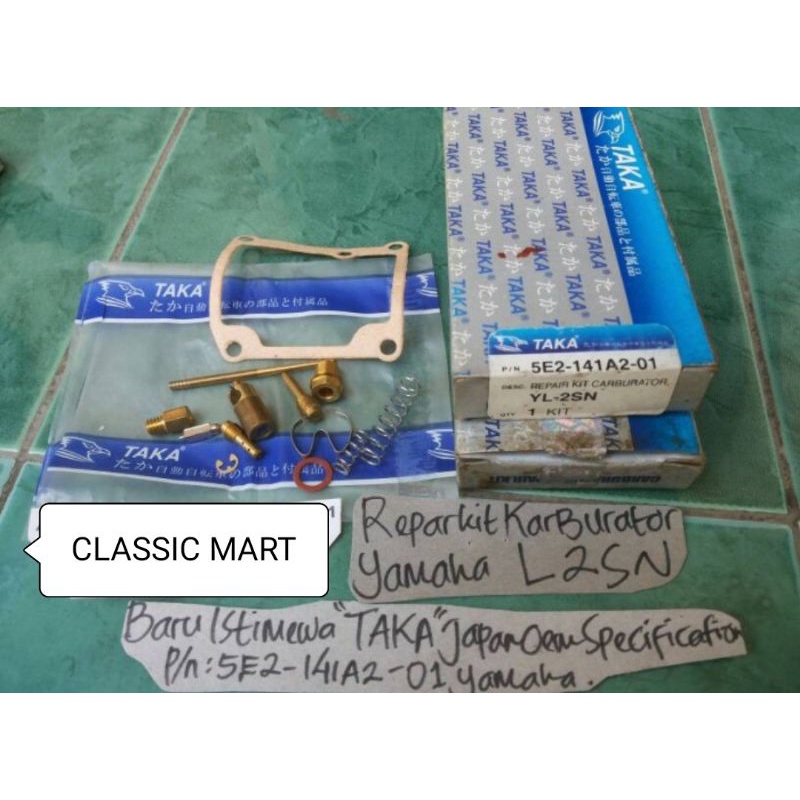 REPAIRKIT KARBURATOR YAMAHA L2SN-L2 SUPER-L2SUPER