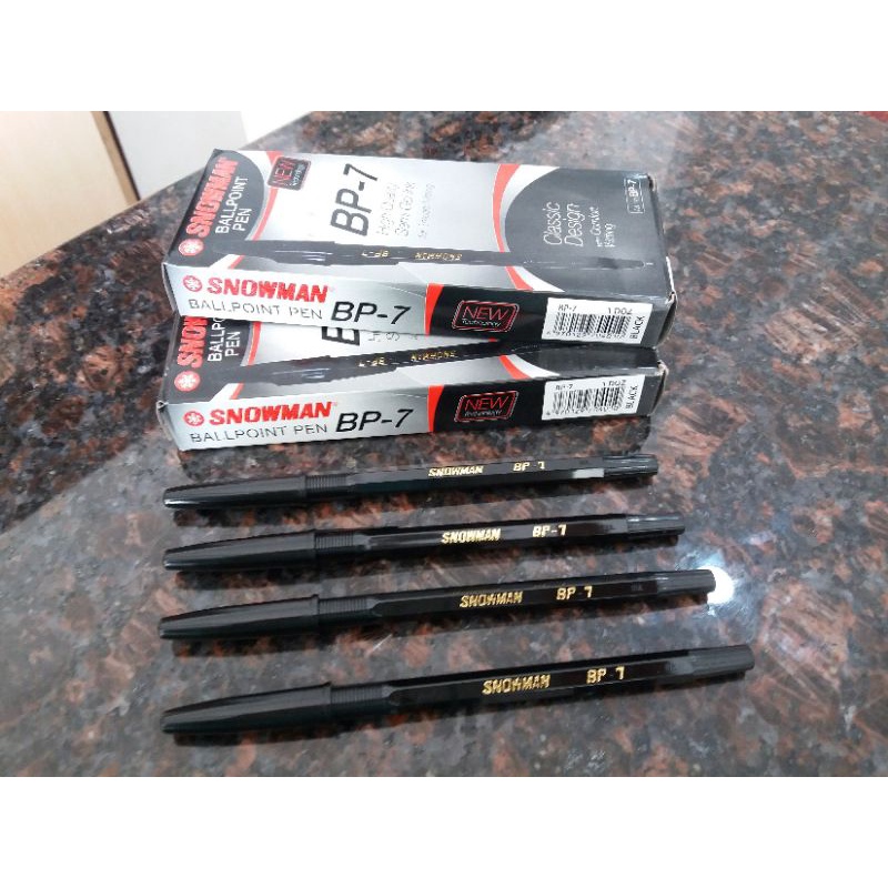 

Ballpoint Snowman BP-7 Hitam