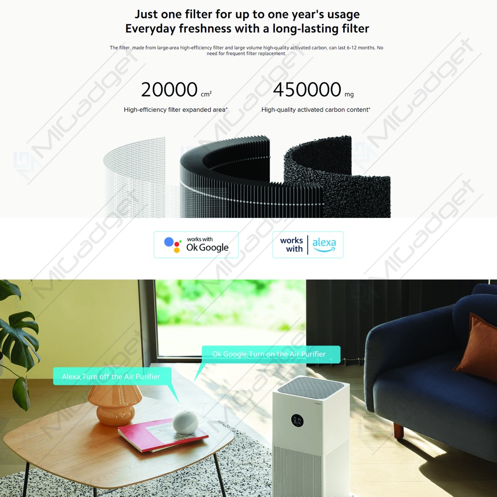 Xiaomi Smart Air Purifier 4 Lite - Penjernih Udara - Garansi Resmi