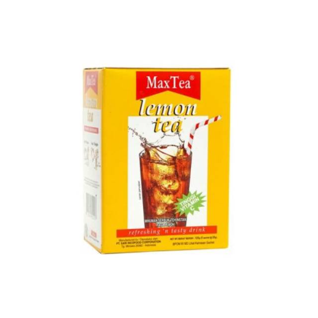 

MAXTEA LEMON TEH 5 X 5 GR