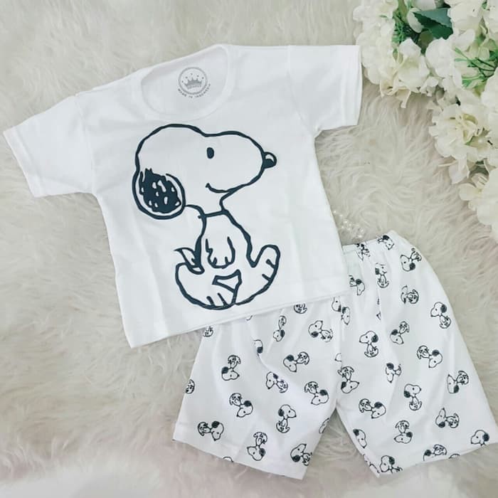 Snoopy - Setelan Baju Bayi Lucu