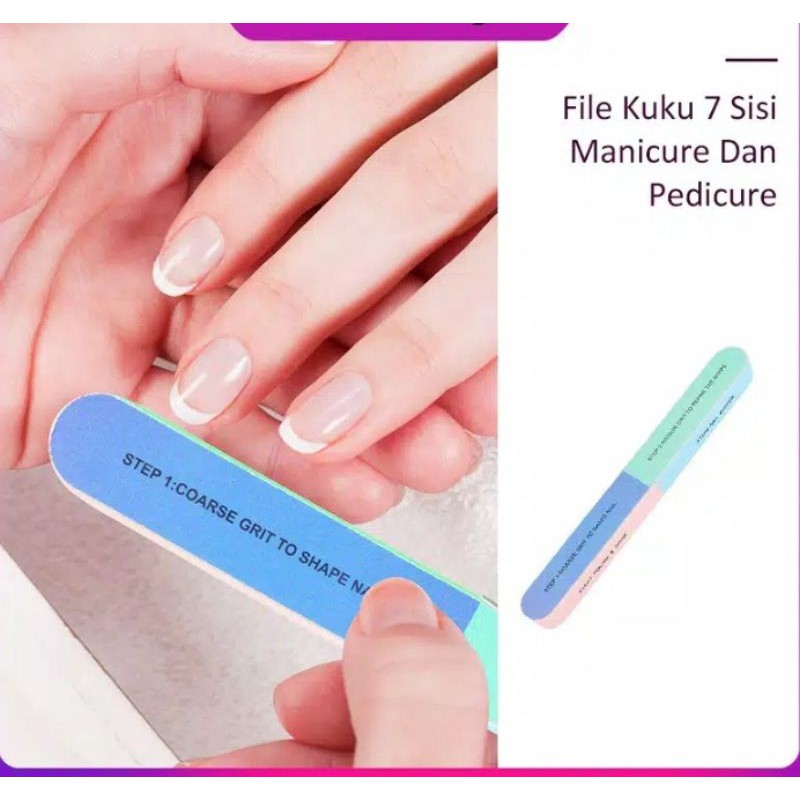 KIKIR KUKU AMPLAS KUKU MANICURE PEDICURE NAIL