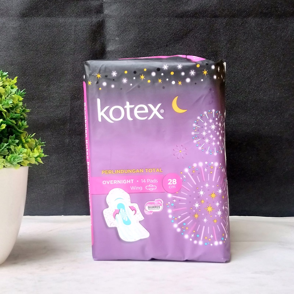 Kotex Pembalut Over Night 14pads 28cm